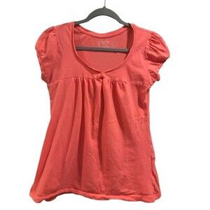 Women's Large T-shirt Short Sleeve Scoop Neck Duck Head Cotton